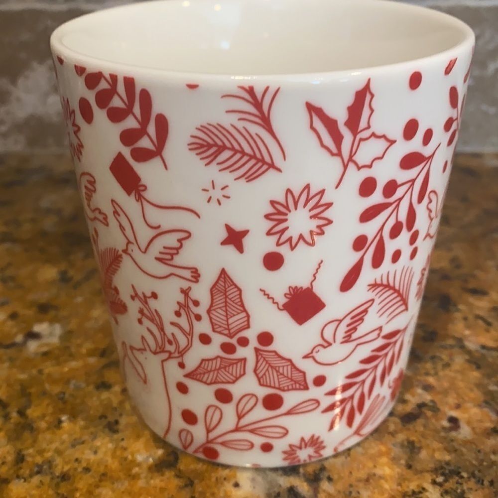 Starbucks holiday winter print mug - Picture 2 of 5